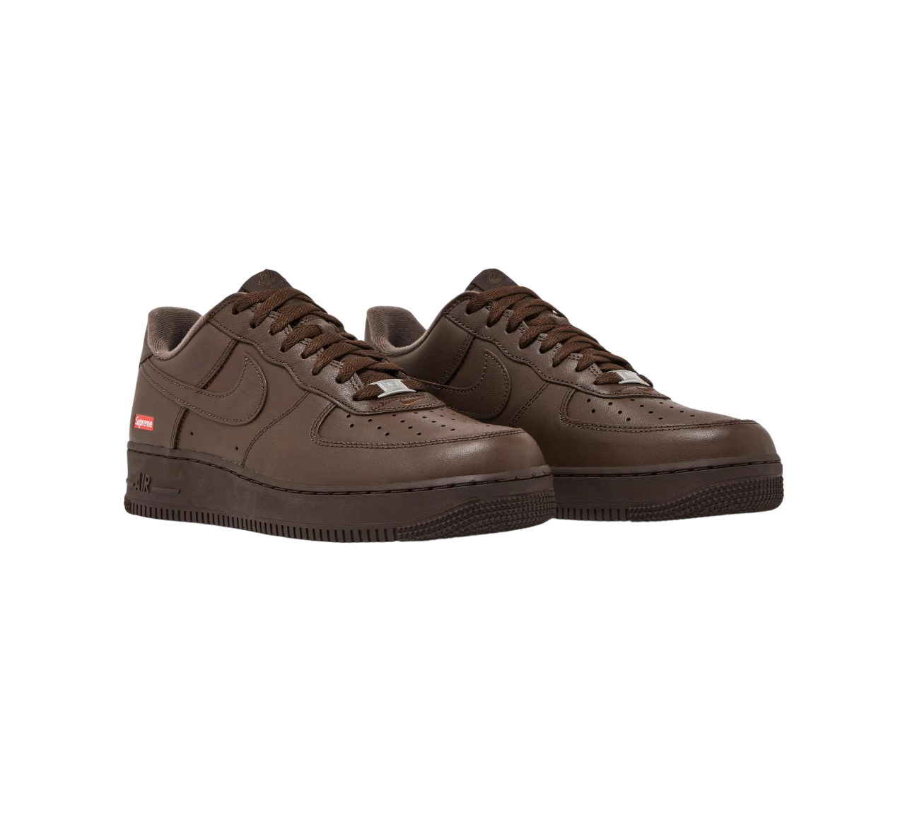 Nike AF1 Supreme Low Baroque Brown