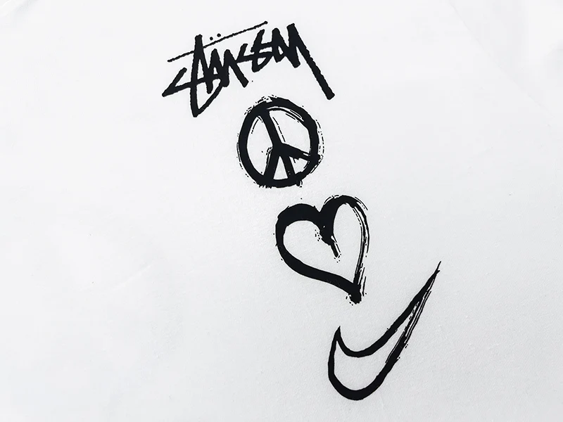 Nike x Stüssy Peace,Love,Swoosh T-Shirt