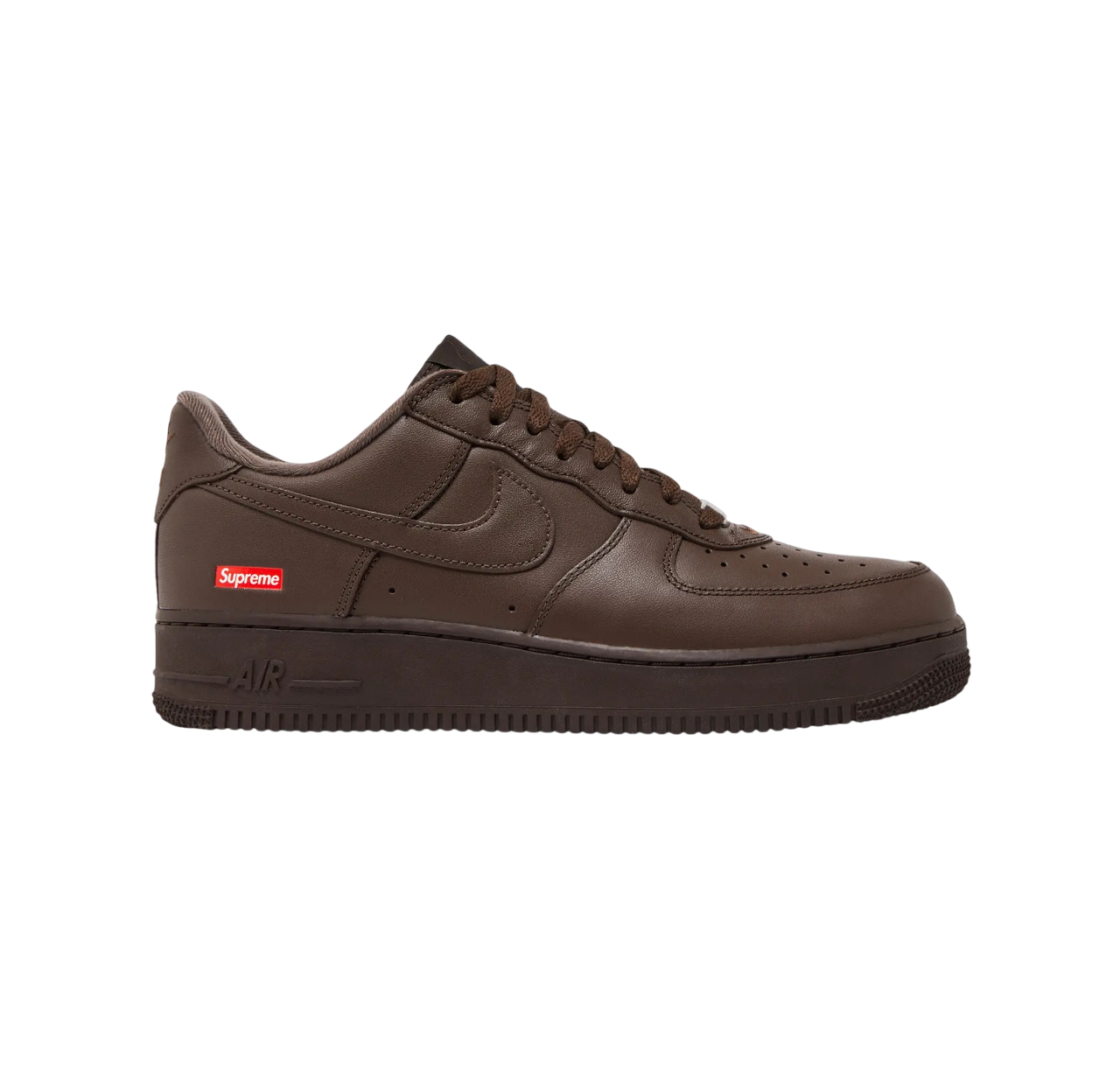 Nike AF1 Supreme Low Baroque Brown