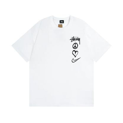 Nike x Stüssy Peace,Love,Swoosh T-Shirt