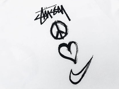 Nike x Stüssy Peace,Love,Swoosh T-Shirt